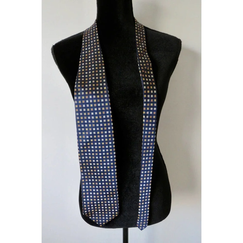 Pierre Balmain Silk Tie - Blue